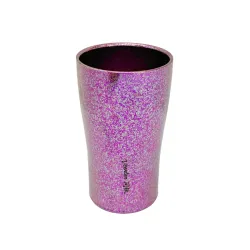 Pure Titanium Double Wall Cup Crystal Purple Pure Titanium Double Wall Cup Crystal Purple