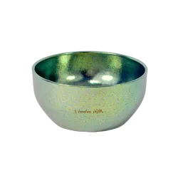 Pure Titanium Lightweight Bowl Crystal Green