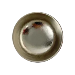 Pure Titanium Lightweight Bowl Crystal Blue Pure Titanium Lightweight Bowl Crystal Blue