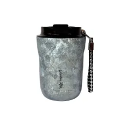 Pure Titanium Coffee Mug Crystal Blue Pure Titanium Coffee Mug Crystal Blue