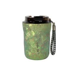 Pure Titanium Coffee Mug Crystal Green Pure Titanium Coffee Mug Crystal Green