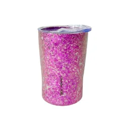 Pure Titanium Double Wall Tumbler Crystal Pink Pure Titanium Double Wall Tumbler Crystal Pink