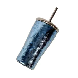 Pure Titanium Tumbler With Straw Lid Crystal Blue Pure Titanium Tumbler With Straw Lid Crystal Blue